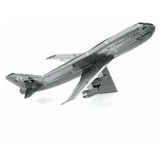 Металлический 3D конструктор самолет Боинг (Boeing 747 Metal Earth) Fascinations