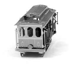 Металлический 3D конструктор Вагон Фуникулера Сан Франциско (Cable Car Metal Earth)