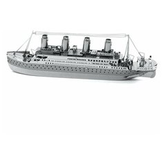 Металлический 3D конструктор корабль Титаник (Titanic Ship Metal Earth) Fascinations