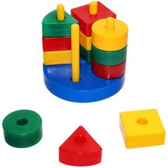 Пирамидка Строим вместе счастливое детство Логический диск