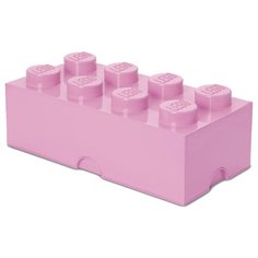 Ящик для хранения 8 Storage brick бледно-розовый Lego