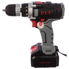 Аккумуляторная дрель-шуруповерт P.I.T. PSR 24-D1 Li-Ion 1.5 А·ч 24 В х2 кейс