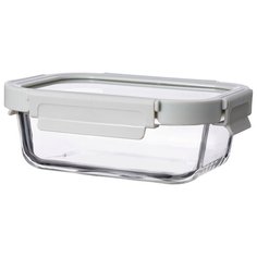 Контейнер для еды Smart Solutions стеклянный 1050 мл светло-бежевый ID1050RC_7534C