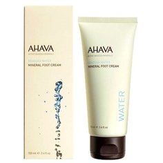 AHAVA Крем для ног Ahava Deadsea Water минеральный 100 мл туба