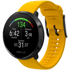 Фитнес-часы с пульсометром Polar Ignite YEL/BLK M/L с GPS
