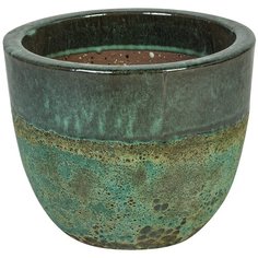 Кашпо Nobilis Marco керамика "S-green Jade Jar", D30хH24 см