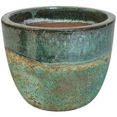 Кашпо Nobilis Marco керамика "S-green Jade Jar", D39хH31 см