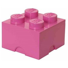 Ящик для хранения LEGO 4 Storage brick розовый