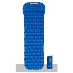 Коврик надувной с подушкой Naturehike Ultralight lightweight TPU Camping Air Mattress синий