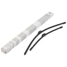 Щетка стеклоочистителя бескаркасная BMW OE 61612458006 650 мм / 480 мм, 2 шт. для BMW 5 series