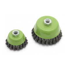 Щетка для УШМ крученая чашка с резьбой М14 80 мм ДТ (Производитель: Дело Техники 275480)