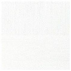 Пряжа для вязания ПЕХ Классический хлопок (100% мерсеризованный хлопок) 5х100г/250м цв.001 белый Пехорка ПЕХ.КЛ.Х.001