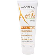 A-Derma Protect Kids cолнцезащитный лосьон для детей SPF 50+ 250 мл
