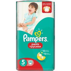 Pampers трусики Pants 5 (12-18 кг), 48 шт.
