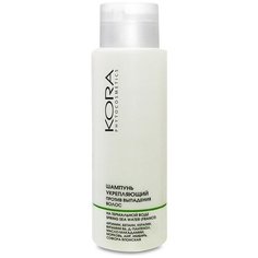 Kora шампунь Phytocosmetics укрепляющий против выпадения волос на термальной воде, 400 мл КОРА