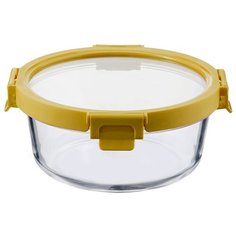 Контейнер для еды Smart Solutions стеклянный 950 мл желтый ID950RD_127C