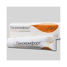 Гинокомфорт гель для интимной гигиены с экстрактом Мальвы туба 50г Вертекс