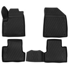 Коврики 3D в салон JEEP Cherokee, 2014 ->, 4 шт. (полиуретан) Element