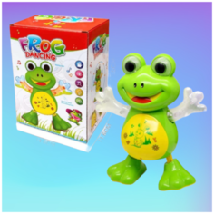 Интерактивная игрушка Танцующая лягушка, световые и звуковые эффекты Panawealth Inter Holdings
