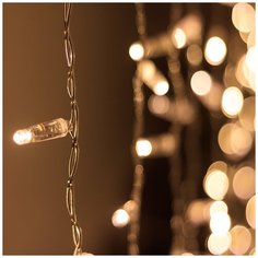 Светодиодная гирлянда ARD-CURTAIN-CLASSIC-2000x6000-CLEAR-1500LED-WATERFALL Warm (230V, 180W) (Ardecoled, IP65) Arlight