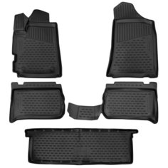 Коврики 3D в салон подходят для LIFAN MyWay, 2017-> кроссовер, 5шт. (полиуретан) Element