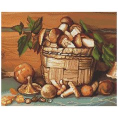 Алмазная мозаика "Бузин. Деревенский натюрморт", 40x50 см Molly