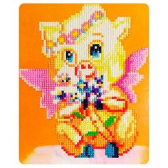 Алмазная мозаика "Милая хрюшка", 17x21 см Color KIT