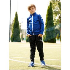 Детский спортивный костюм Kelme Tracksuit, синий / черный, размер 160
