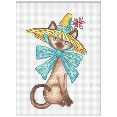 Набор для вышивания «Соломенная шляпка», 10x16 см, Овен