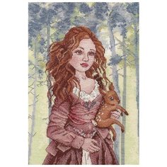 Набор для вышивания «Лесная нимфа», 19x27 см, Овен