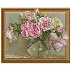 Алмазная мозаика 5D "Бузин. Свежий букет", 40x50 см Molly