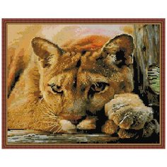 Алмазная мозаика "Пума", 40x50 см Molly