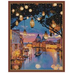 Алмазная мозаика "Ночная Венеция", 40x50 см Molly