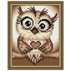 Алмазная вышивка Арт Соло "Совёнок", 18x14 Art Solo