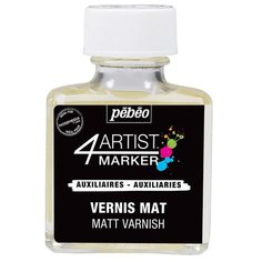 Лак покрывной для маркеров 4Artist матовый, 75 мл, Pebeo