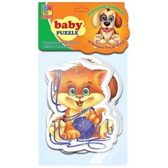 Мягкие пазлы Baby puzzle «Домашние любимцы», Vladi Toys