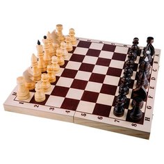 Игра настольная Шахматы, Орловские шахматы, турнирные деревянные, с доской ОРЛОВСКАЯ ЛАДЬЯ