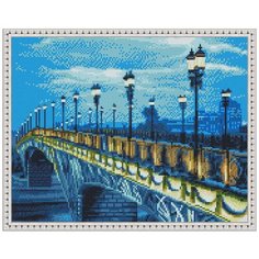 Алмазная мозаика "Патриарший мост", 40x50 см Molly