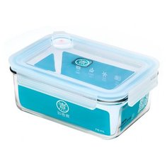 Стеклянный контейнер для еды Xiaomi Anti-Drop Glass Crisper 715ml