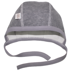 Чепчик Наша мама размер 40-42(68), серый