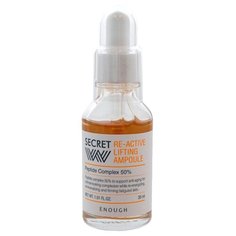 Enough Secret Re-Active Lifting Ampoule Сыворотка для лица омолаживающая с пептидным комплексом, 30 мл