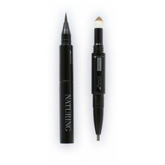 Naturing Водостойкая подводка для глаз 3 в 1 3Way Eye Liner, оттенок 02 Brown