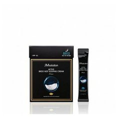 JMsolution Маска ночная с ласточкиным гнездом - Active bird nest sleeping cream prime, 4мл*30шт