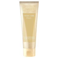 PLU Скраб для лица сахарный с мёдом и лимоном - Honey sugar peeling facial scrub lemon, 100мл