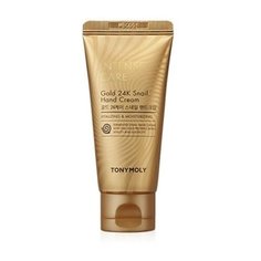 Tony Moly Крем для рук с муцином улитки и золотом - Intense care gold 24k snail hand cream, 22мл