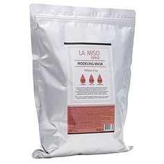 La Miso Маска альгинатная с желтой глиной - Yellow clay modeling mask, 1000г