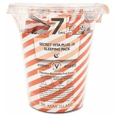May Island Маска ночная витаминизирующая - 7 Days secret vita plus-10 sleeping mask pack, 5г*12шт