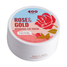 Dearboo Патчи гидрогелевые «роза и золото» - Rose gold hydrogel eye patch, 60шт