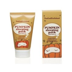 Too Cool For School Маска энзимная ночная с тыквой и керамидами - Pumpkin sleeping pack, 100мл