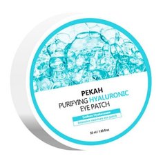 Pekah Патчи для глаз омолаживающие с гиалуроновой кислотой - Purifying hyaluronic eye patch, 60шт